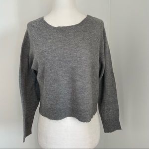 Vince cashmere cropped sweater